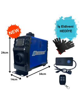 Coolman A44 Mini Portatif Dizel Isıtıcı 2,8 kW