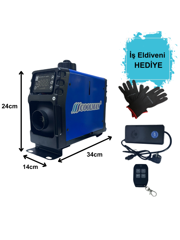 Coolman A44 Mini Portatif Dizel Isıtıcı 2,8 kW 9 Coolman A44 Mini Portatif Dizel Isıtıcı 2,8 kW görsel 9