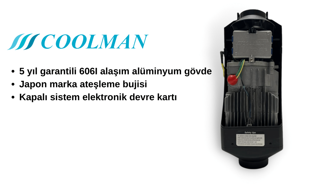 Coolman Pro Dizel Isıtıcı 5,5 kW Marin Paket 2 Coolman Pro Dizel Isıtıcı 5,5 kW Marin Paket görsel 2