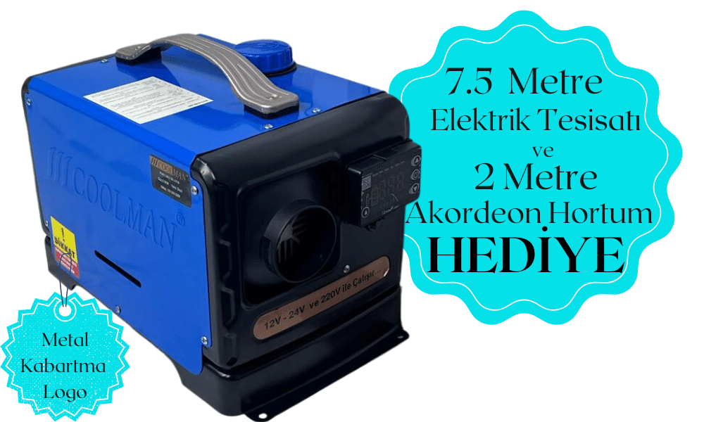 Coolman S44 Portatif Dizel Isıtıcı 5 kW 1 Coolman S44 Portatif Dizel Isıtıcı 5 kW