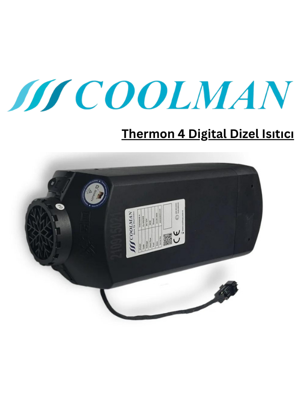 Coolman Thermon 4 Dijital Dizel Isıtıcı 5 kW 12-24V 3 Coolman Thermon 4 Dijital Dizel Isıtıcı 5 kW 12-24V görsel 3