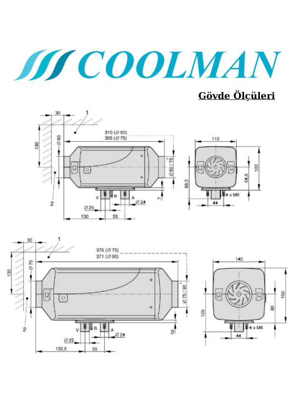 Coolman Thermon 4 Dijital Dizel Isıtıcı 5 kW 12-24V 8 Coolman Thermon 4 Dijital Dizel Isıtıcı 5 kW 12-24V görsel 8