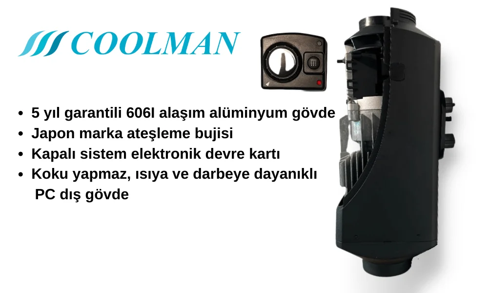 Coolman Thermon T4 Marin Dizel Isıtıcı 5 kW 12/24V 3 Coolman Thermon T4 Marin Dizel Isıtıcı 5 kW 12/24V görsel 3