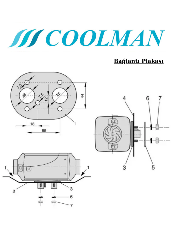 Coolman Thermon T4 Marin Dizel Isıtıcı 5 kW 12/24V 6 Coolman Thermon T4 Marin Dizel Isıtıcı 5 kW 12/24V görsel 6