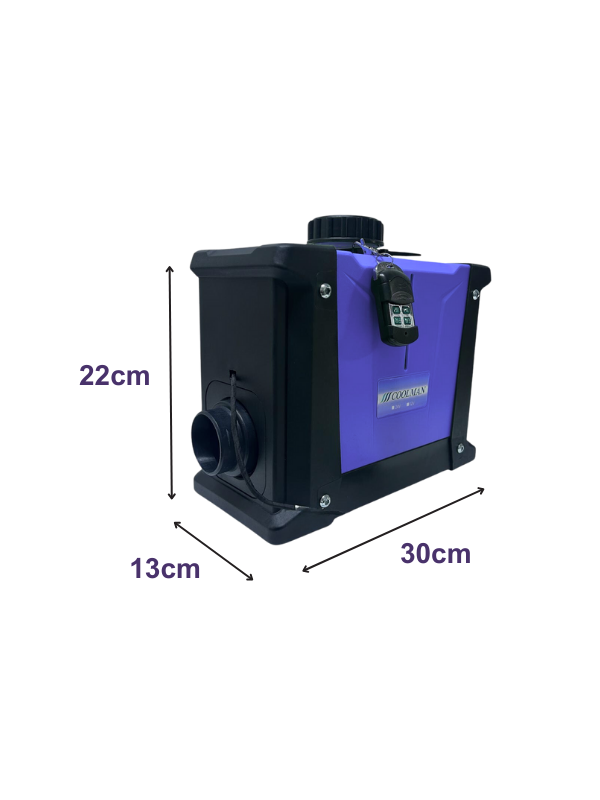 Coolman Webasto Tipi Mini Dizel Isıtıcı 1,3 kW 2 Coolman Webasto Tipi Mini Dizel Isıtıcı 1,3 kW görsel 2
